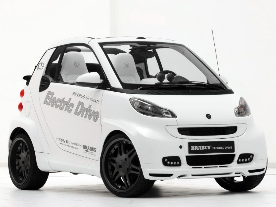  Smart ForTwo Ultimate Electric Drive Cabrio by Brabus 2012 года  (фото 1 из 5)